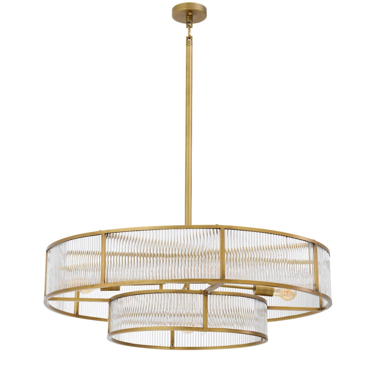 Candelabru Montparnasse, finisaj alamă antichizată