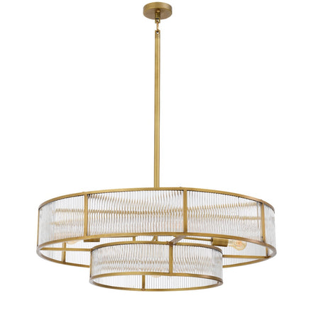 Candelabru Montparnasse, finisaj alamă antichizată