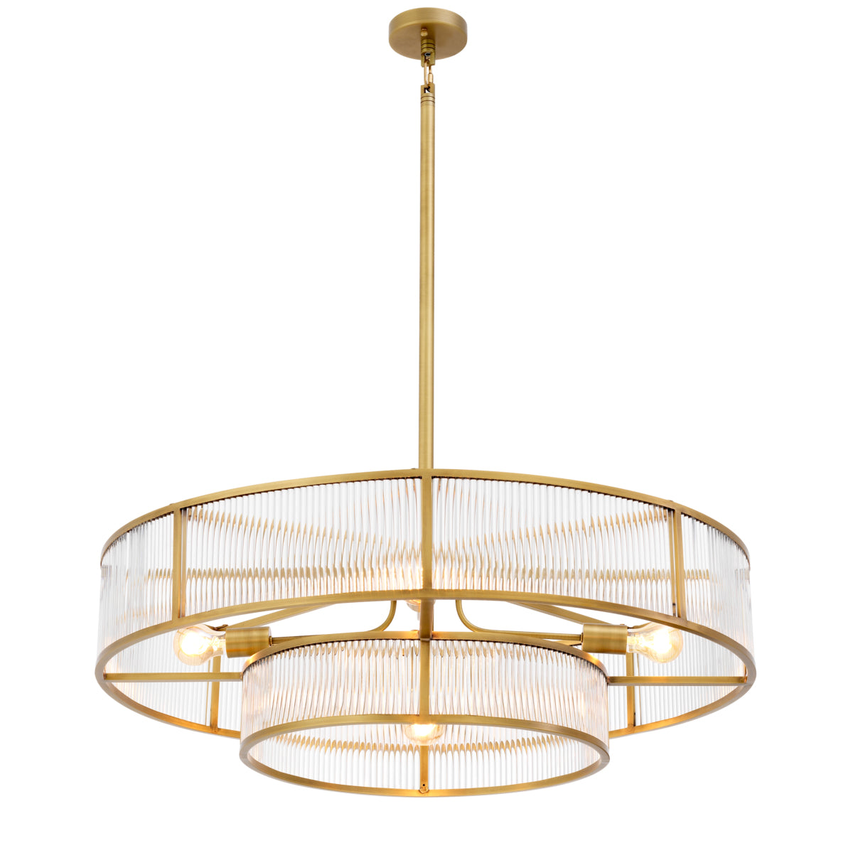 Candelabru Montparnasse, finisaj alamă antichizată
