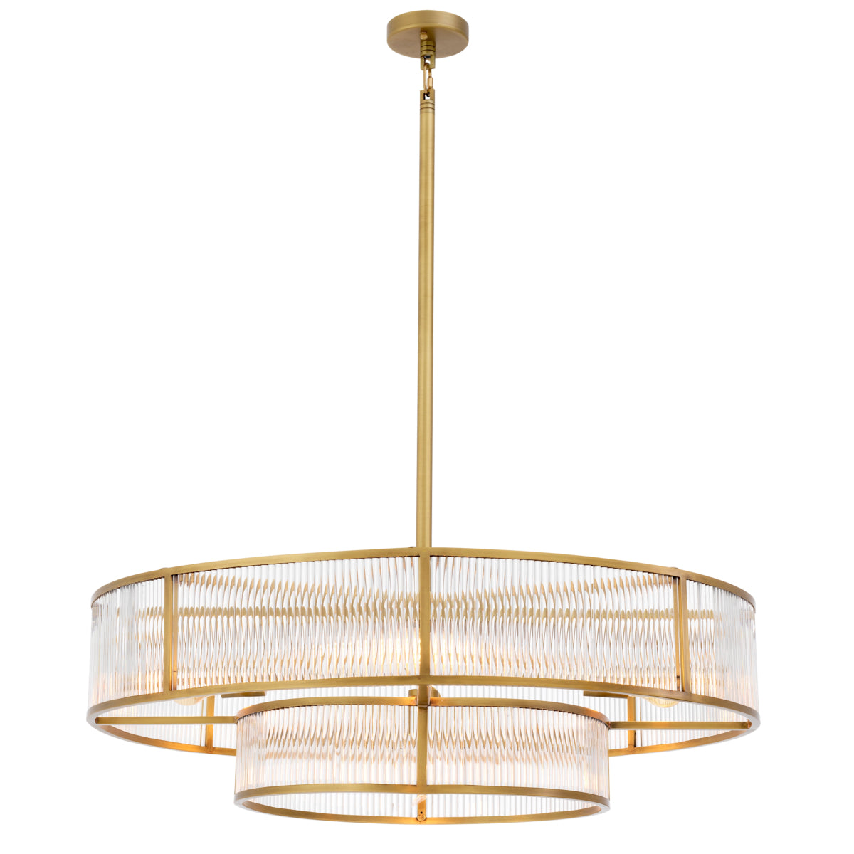 Candelabru Montparnasse, finisaj alamă antichizată