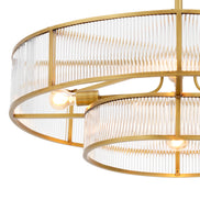 Candelabru Montparnasse, finisaj alamă antichizată