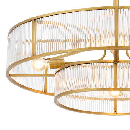 Candelabru Montparnasse, finisaj alamă antichizată