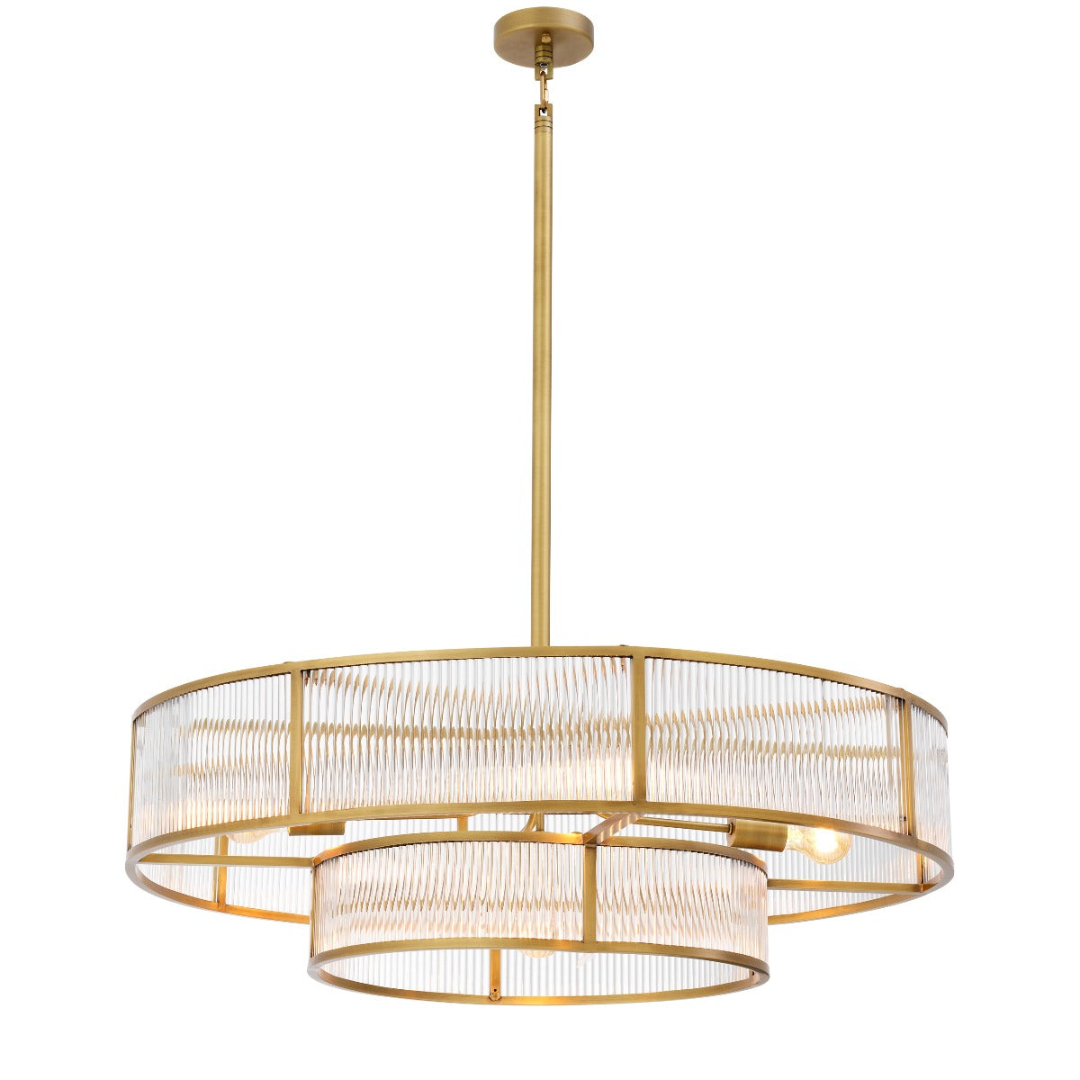 Candelabru Montparnasse, finisaj alamă antichizată