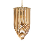 Candelabru Murano culoare șampanie ø 35 x Î. 65 cm