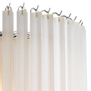 Candelabru Nova, sticlă mată