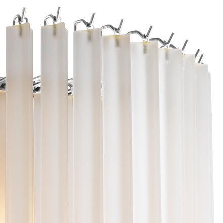Candelabru Nova, sticlă mată