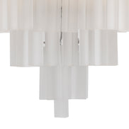 Candelabru Nova, sticlă mată