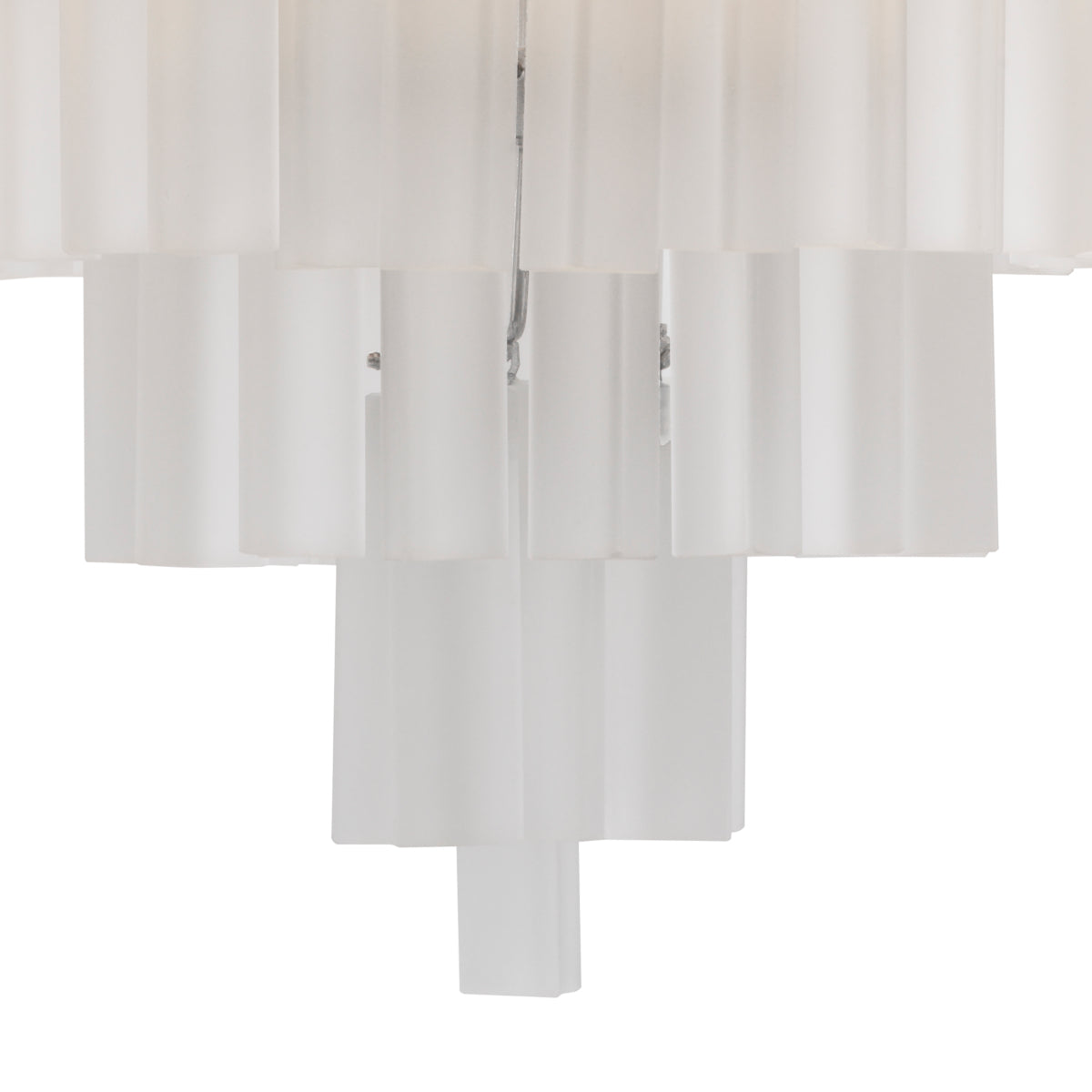 Candelabru Nova, sticlă mată