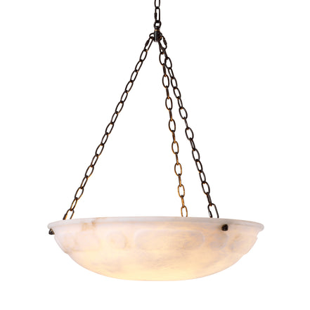 Candelabru Novara, finisaj bronz cu reflexe, alabastru