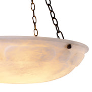 Candelabru Novara, finisaj bronz cu reflexe, alabastru
