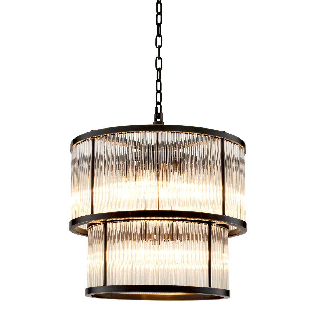 Candelabru Pasadena, finisaj bronz cu reflexe