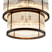 Candelabru Pasadena, finisaj bronz cu reflexe
