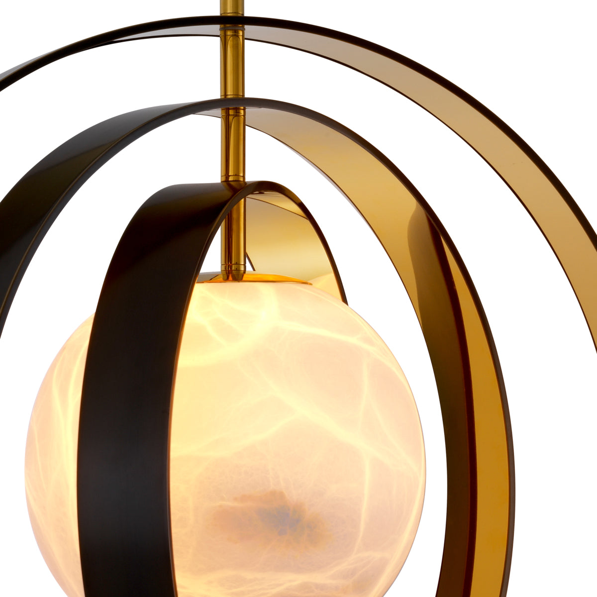 Candelabru Pearl, alabastru