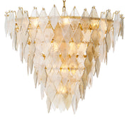 Candelabru Rhombus L, finisaj alamă antichizată