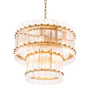 Candelabru Ruby S, finisaj alamă antichizată