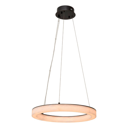 Candelabru Sankt Gallen S, finisaj bronz cu reflexe, alabastru