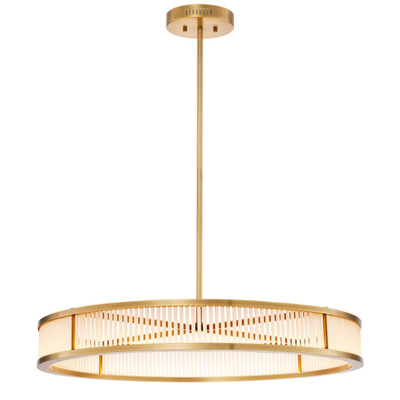 Candelabru Thibaud L 90 cm, finisaj alamă antichizată
