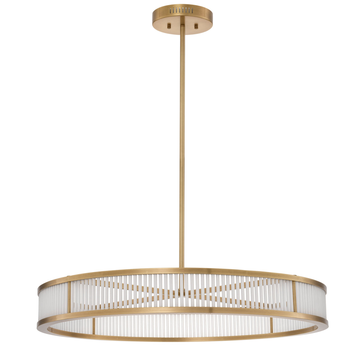 Candelabru Thibaud L 90 cm, finisaj alamă antichizată