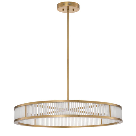 Candelabru Thibaud L 90 cm, finisaj alamă antichizată