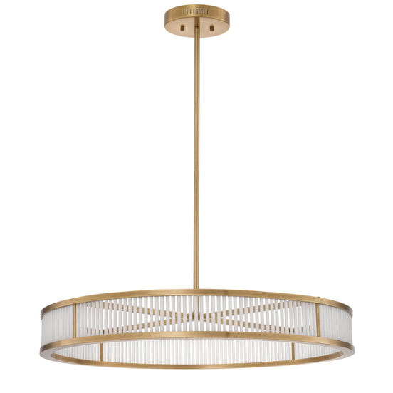 Candelabru Thibaud L 90 cm, finisaj alamă antichizată