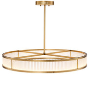 Candelabru Thibaud L 90 cm, finisaj alamă antichizată