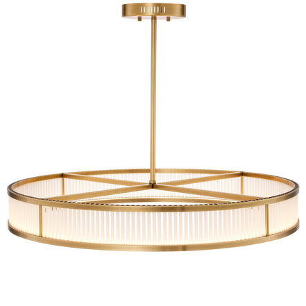 Candelabru Thibaud L 90 cm, finisaj alamă antichizată