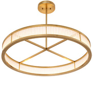 Candelabru Thibaud L 90 cm, finisaj alamă antichizată