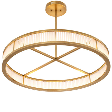 Candelabru Thibaud L 90 cm, finisaj alamă antichizată