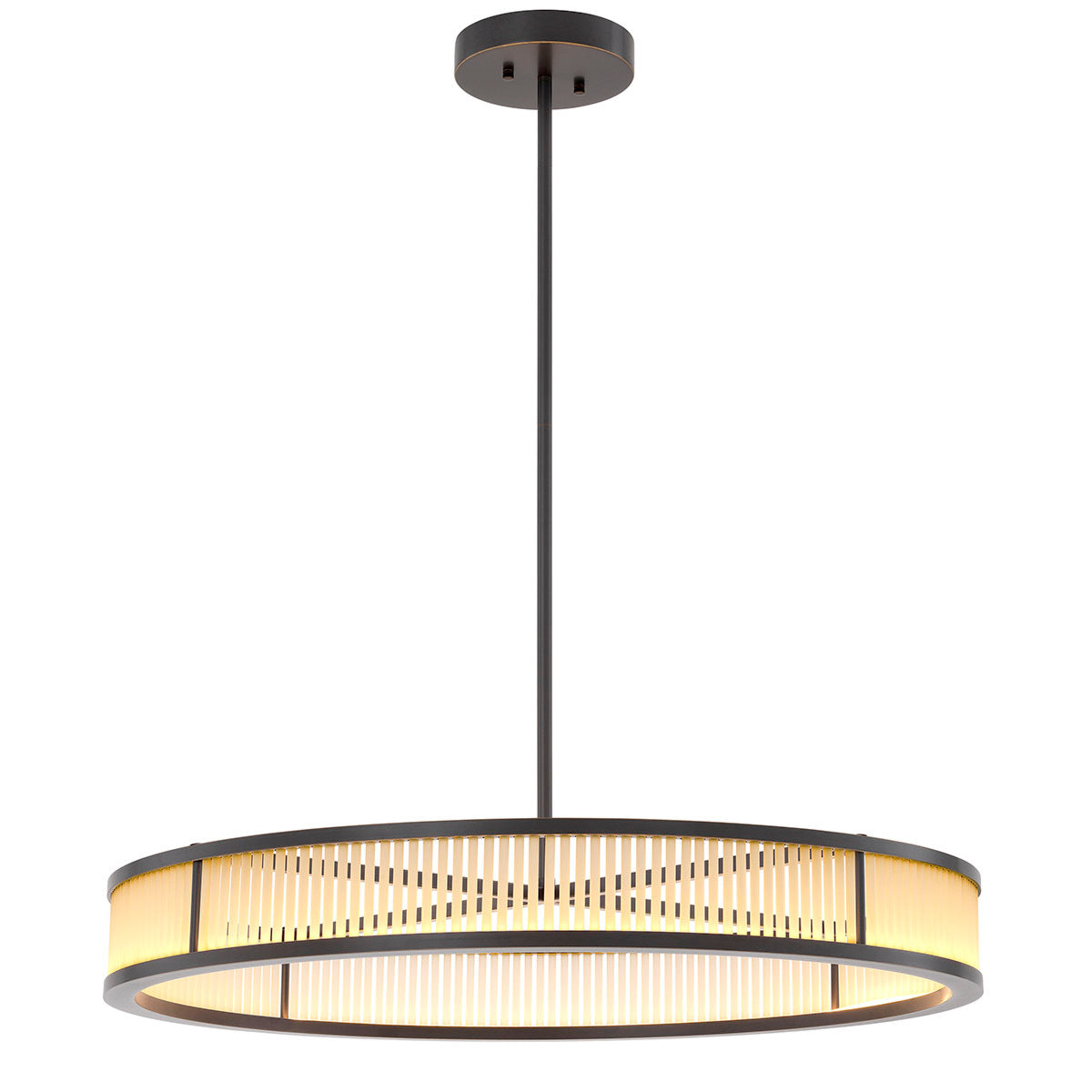 Candelabru Thibaud L 90 cm, finisaj bronz cu reflexe