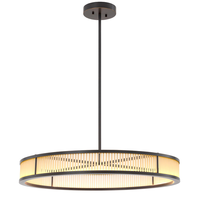 Candelabru Thibaud L 90 cm, finisaj bronz cu reflexe