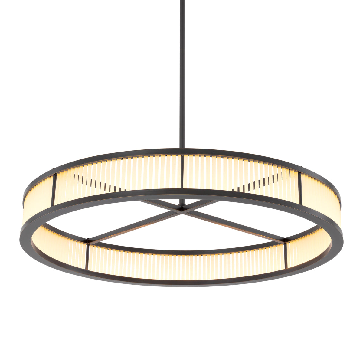 Candelabru Thibaud L 90 cm, finisaj bronz cu reflexe