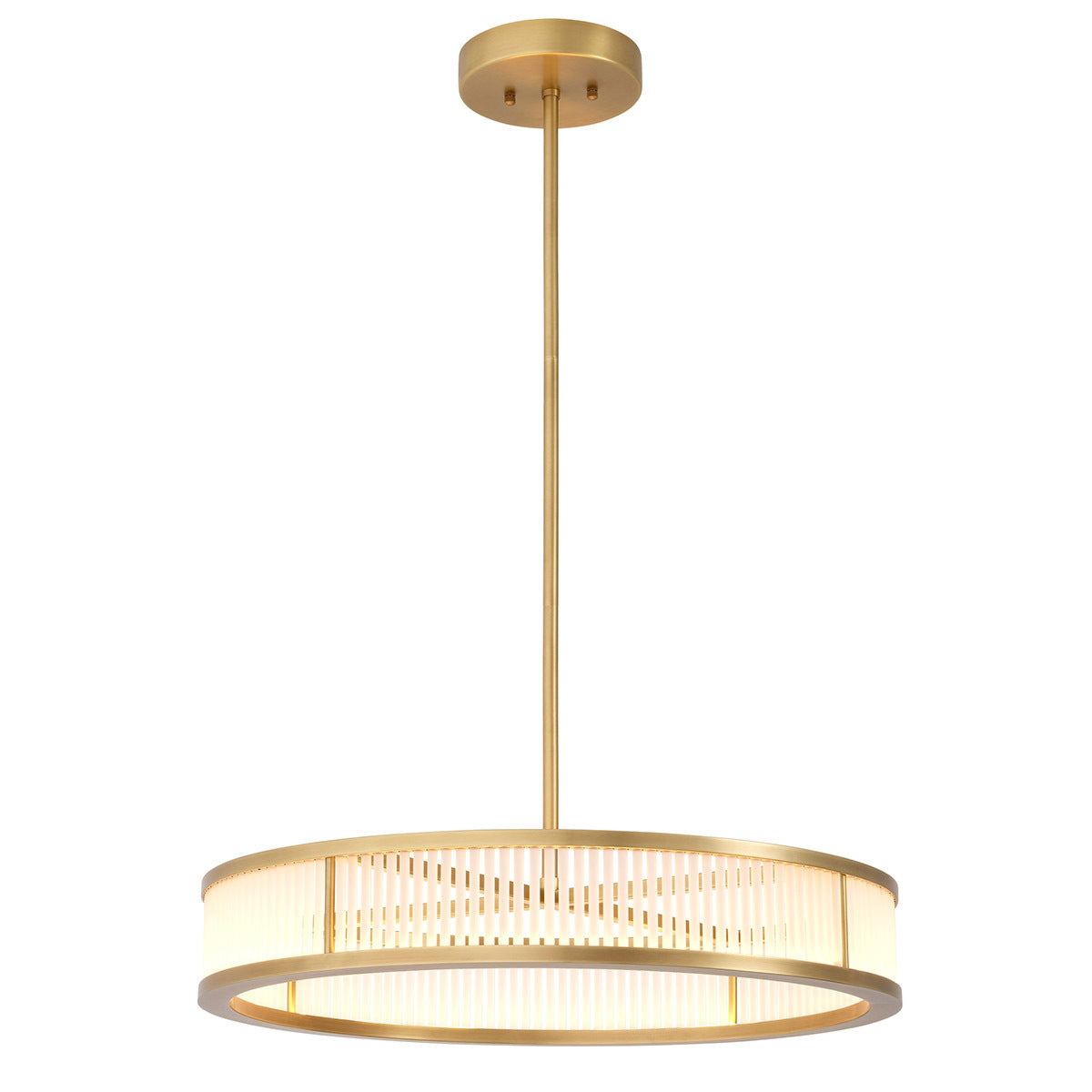 Candelabru Thibaud S 70 cm, finisaj alamă antichizată