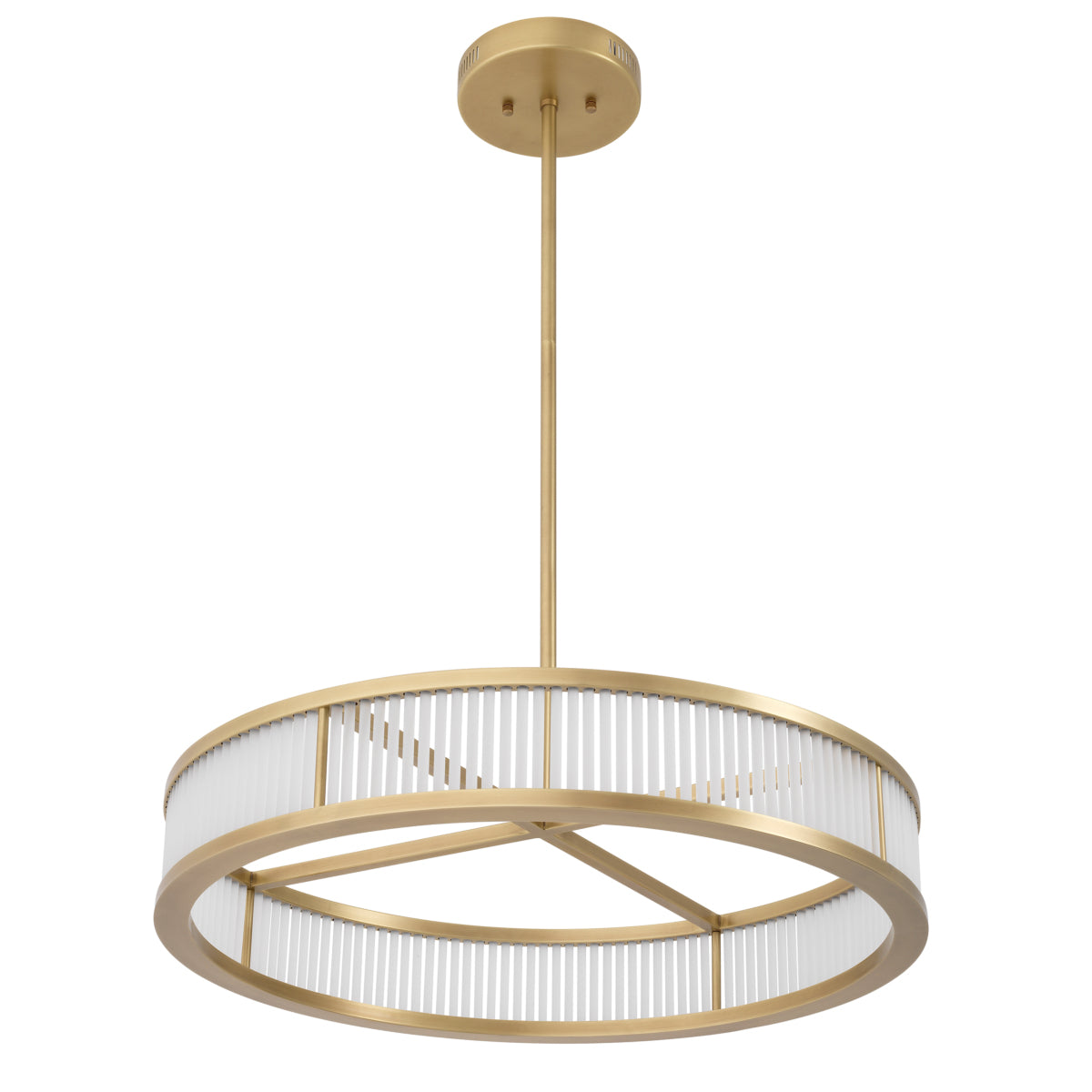 Candelabru Thibaud S 70 cm, finisaj alamă antichizată