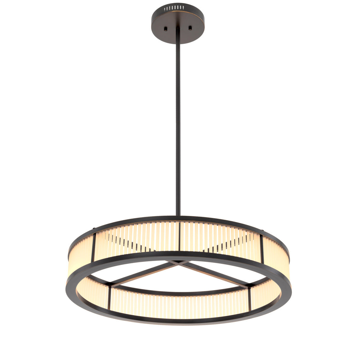 Candelabru Thibaud S 70 cm, finisaj bronz cu reflexe