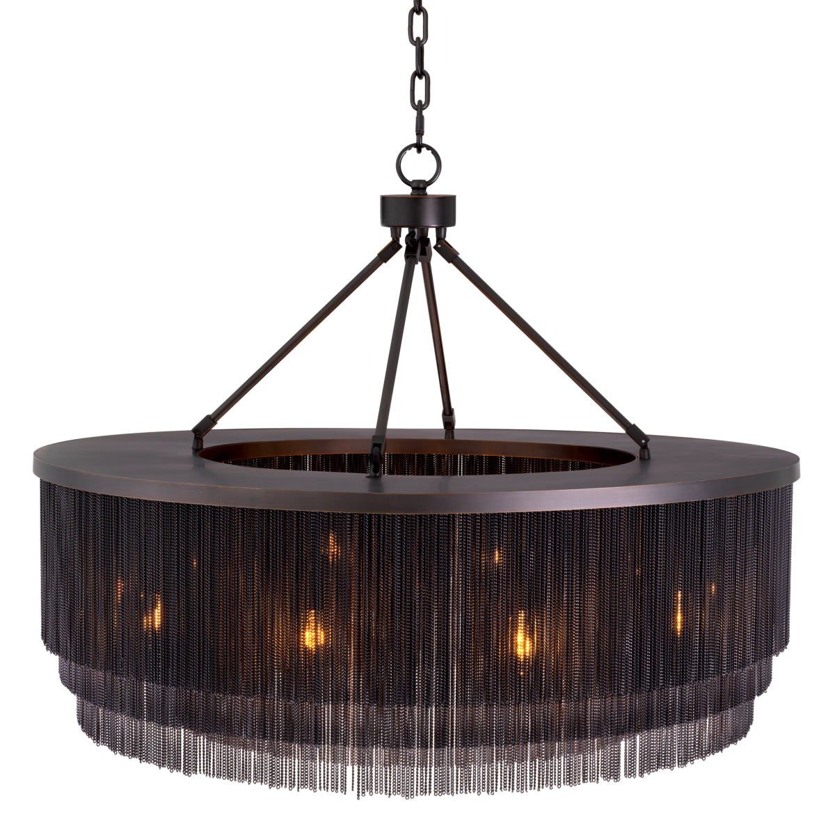Candelabru Tissot L, finisaj bronz cu reflexe