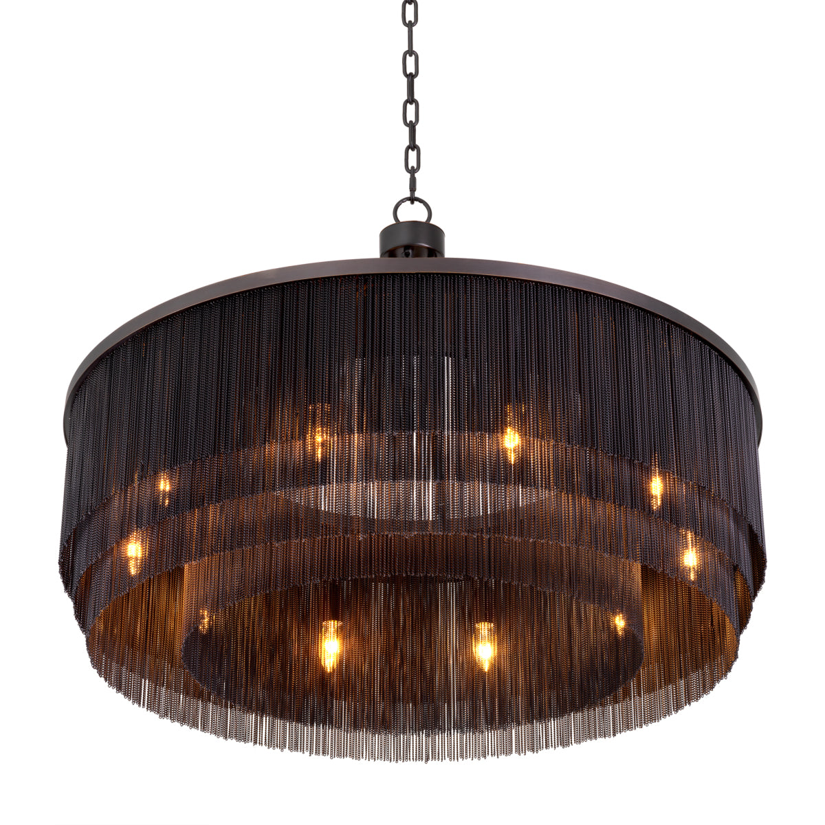 Candelabru Tissot L, finisaj bronz cu reflexe