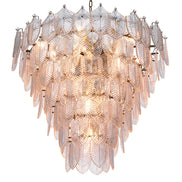 Candelabru Verbier L, finisaj nichel