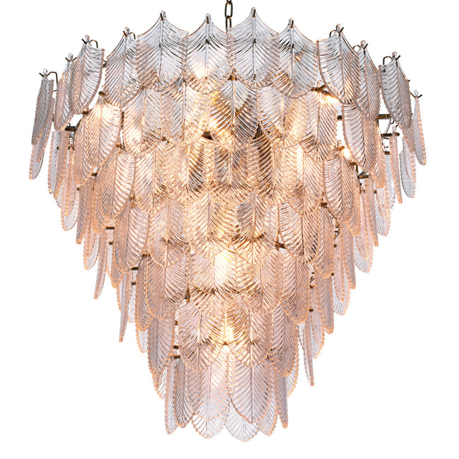 Candelabru Verbier L, finisaj nichel