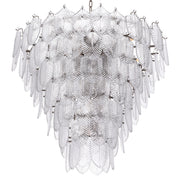 Candelabru Verbier L, finisaj nichel