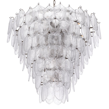 Candelabru Verbier L, finisaj nichel