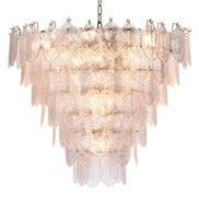 Candelabru Verbier L, finisaj nichel