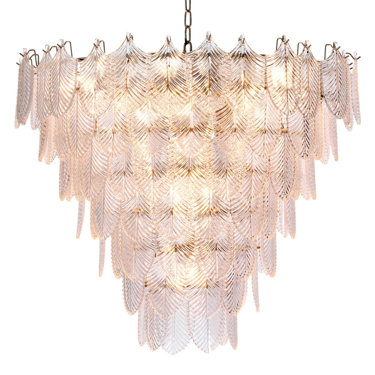 Candelabru Verbier L, finisaj nichel