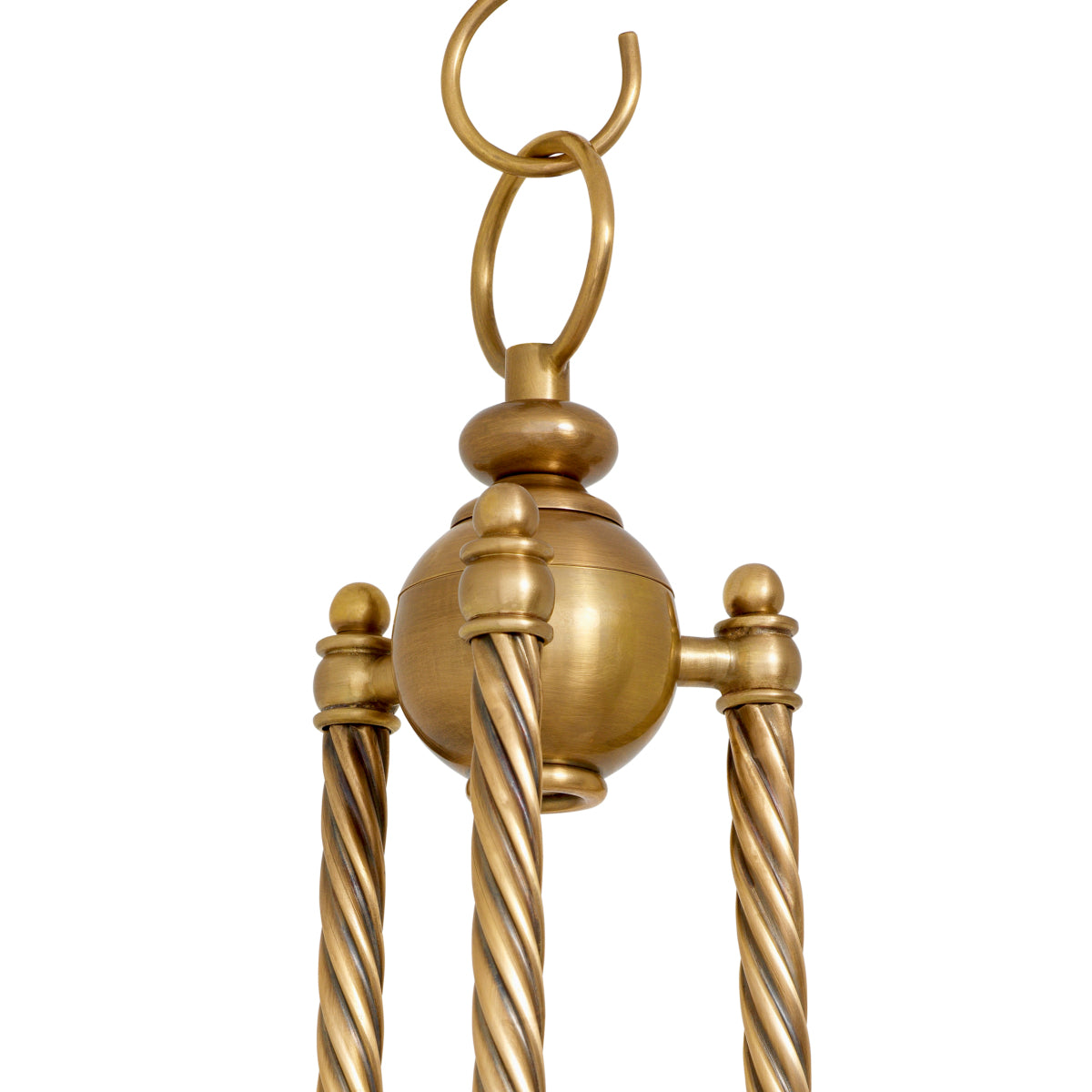 Candelabru Vienna S, finisaj alamă vintage