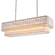 Candelabru Vittoria dreptunghiular, finisaj nichel