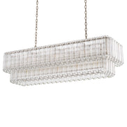 Candelabru Vittoria dreptunghiular, finisaj nichel