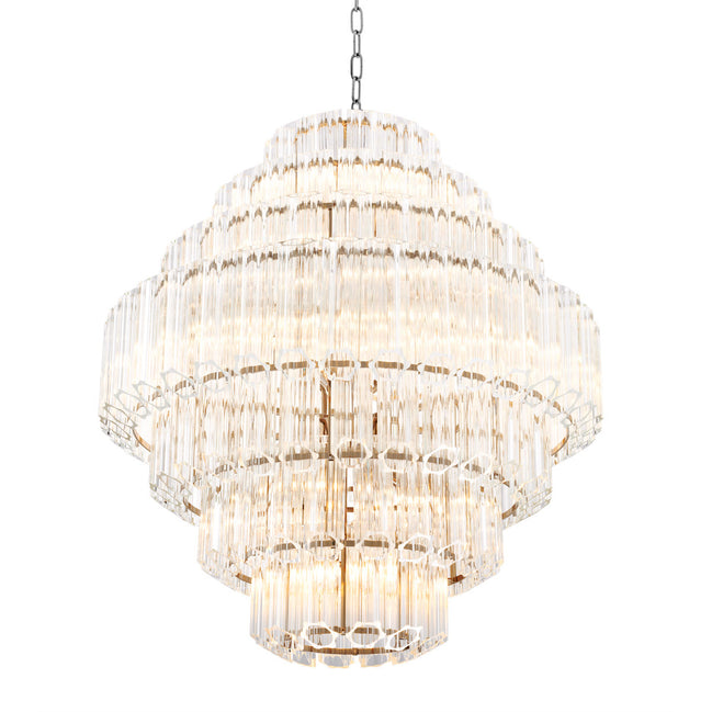 Candelabru Vittoria L, finisaj nichel
