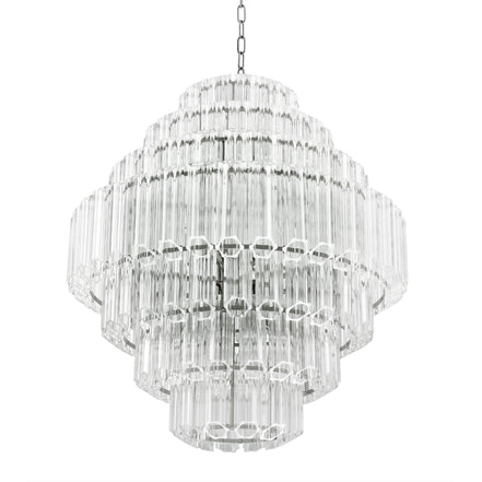 Candelabru Vittoria L, finisaj nichel