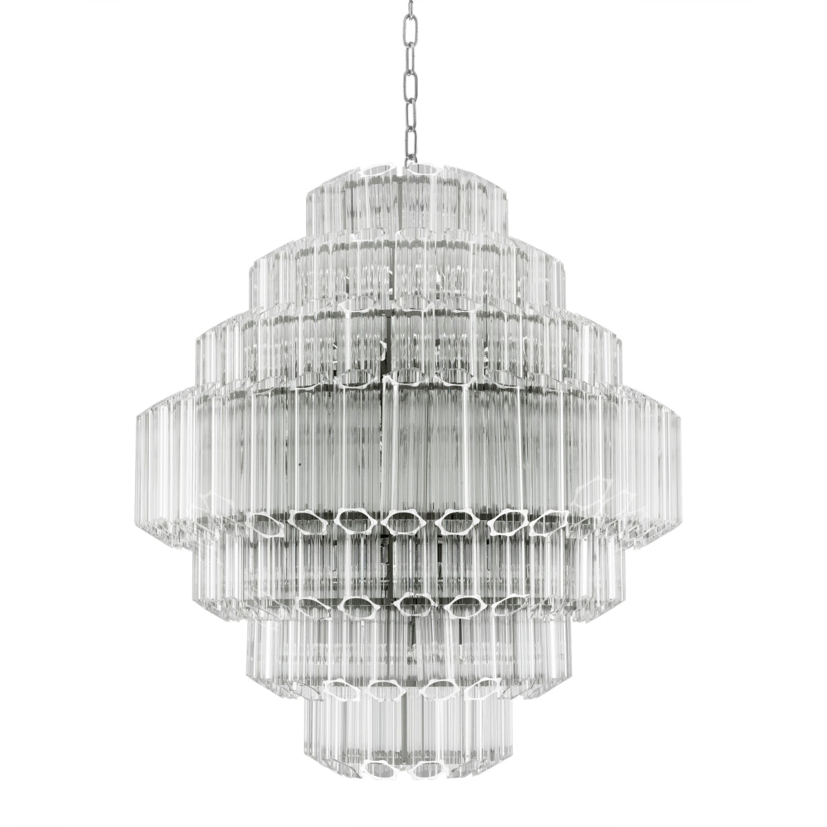 Candelabru Vittoria L, finisaj nichel
