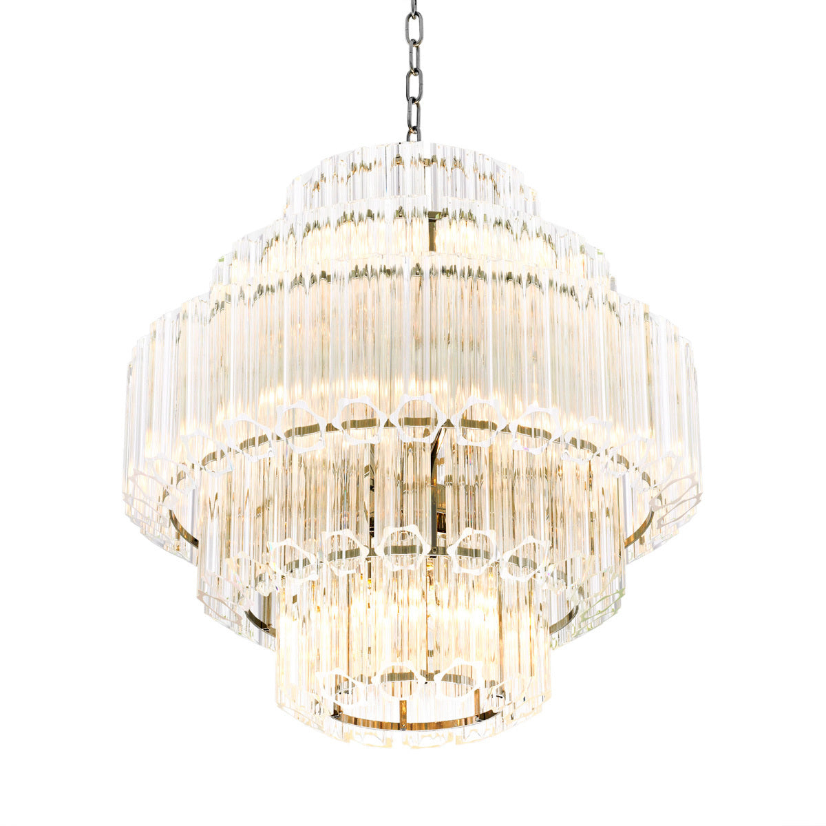 Candelabru Vittoria S, finisaj nichel