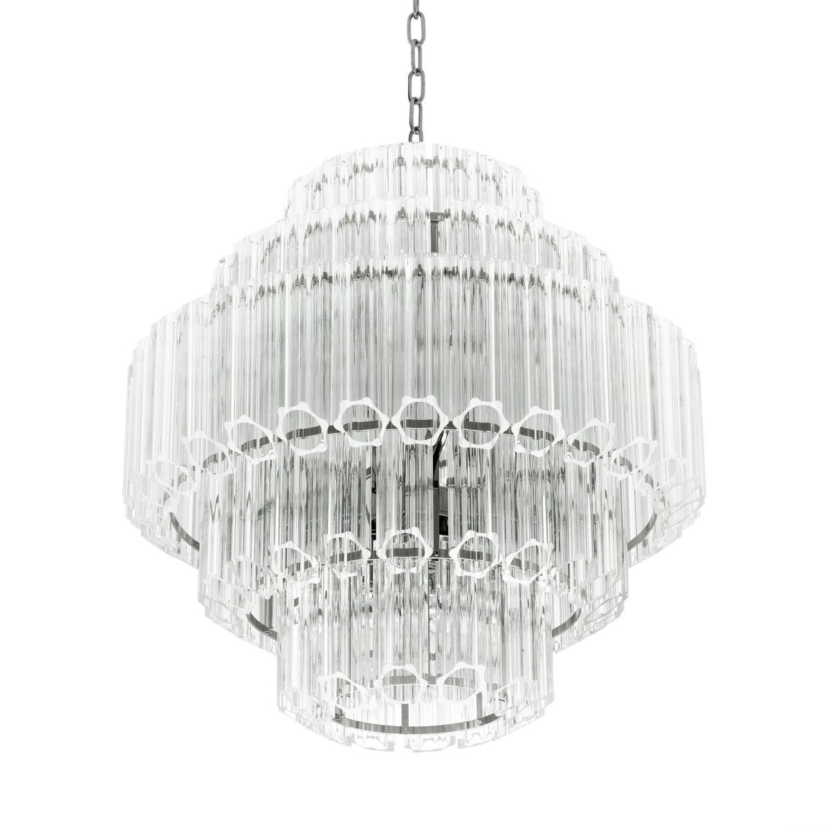 Candelabru Vittoria S, finisaj nichel